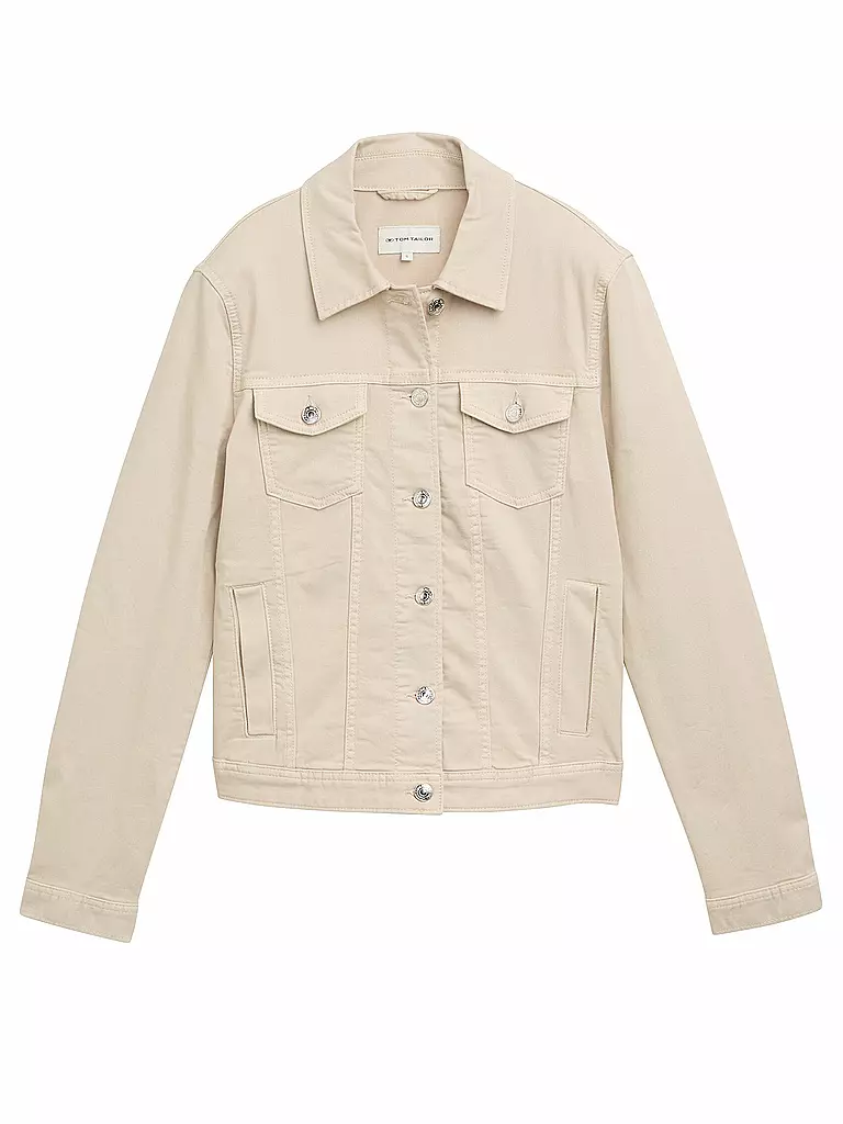 TOM TAILOR | Jeansjacke  | beige