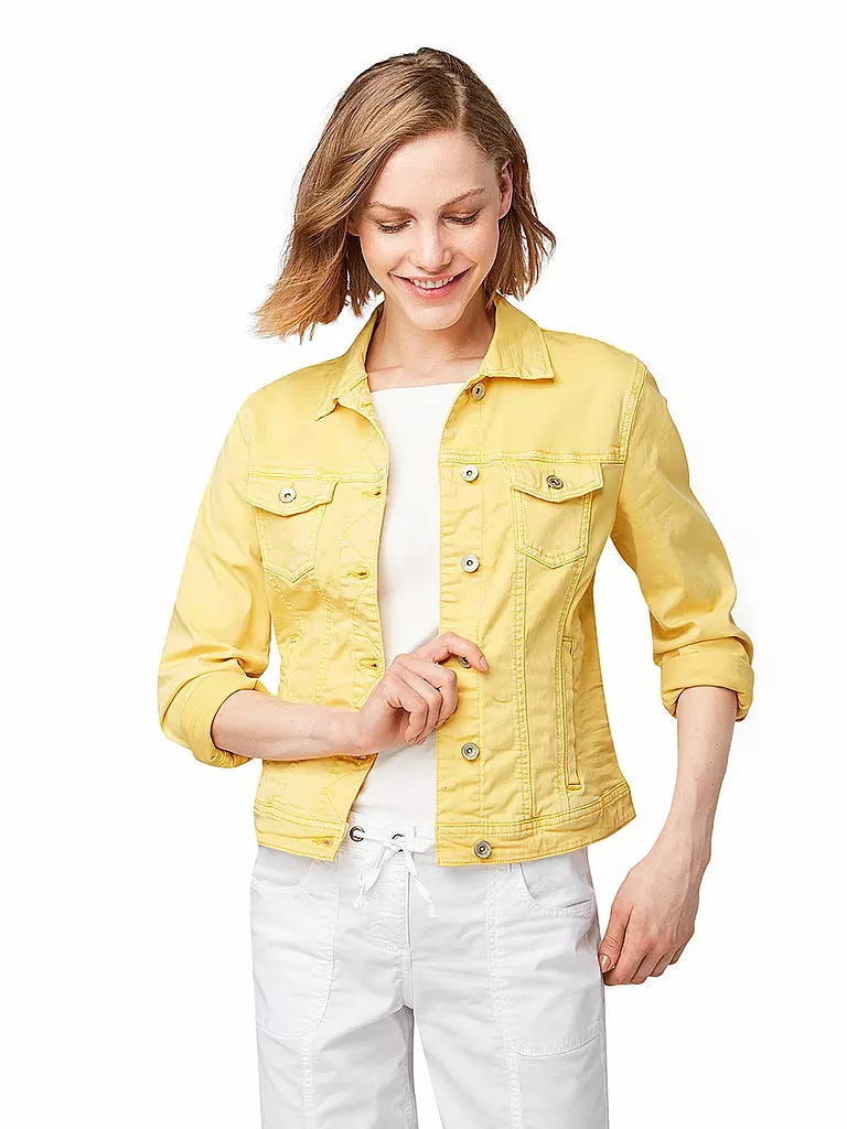 TOM TAILOR | Jeansjacke  | gelb