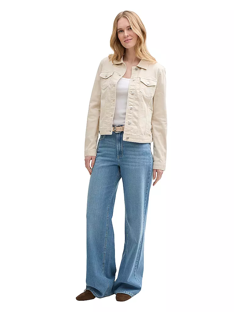 TOM TAILOR | Jeansjacke  | beige