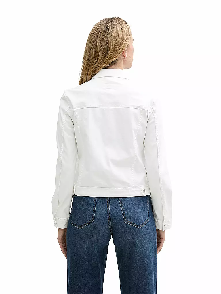 TOM TAILOR | Jeansjacke  | weiss
