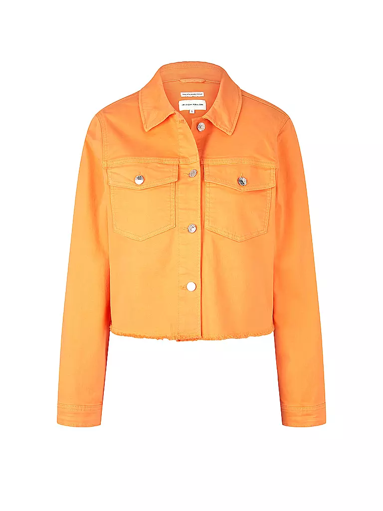 TOM TAILOR | Jeansjacke | orange