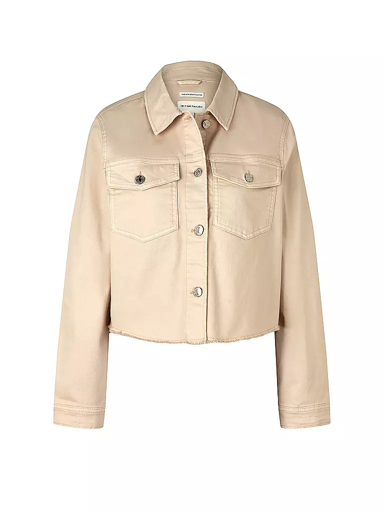 TOM TAILOR | Jeansjacke | beige