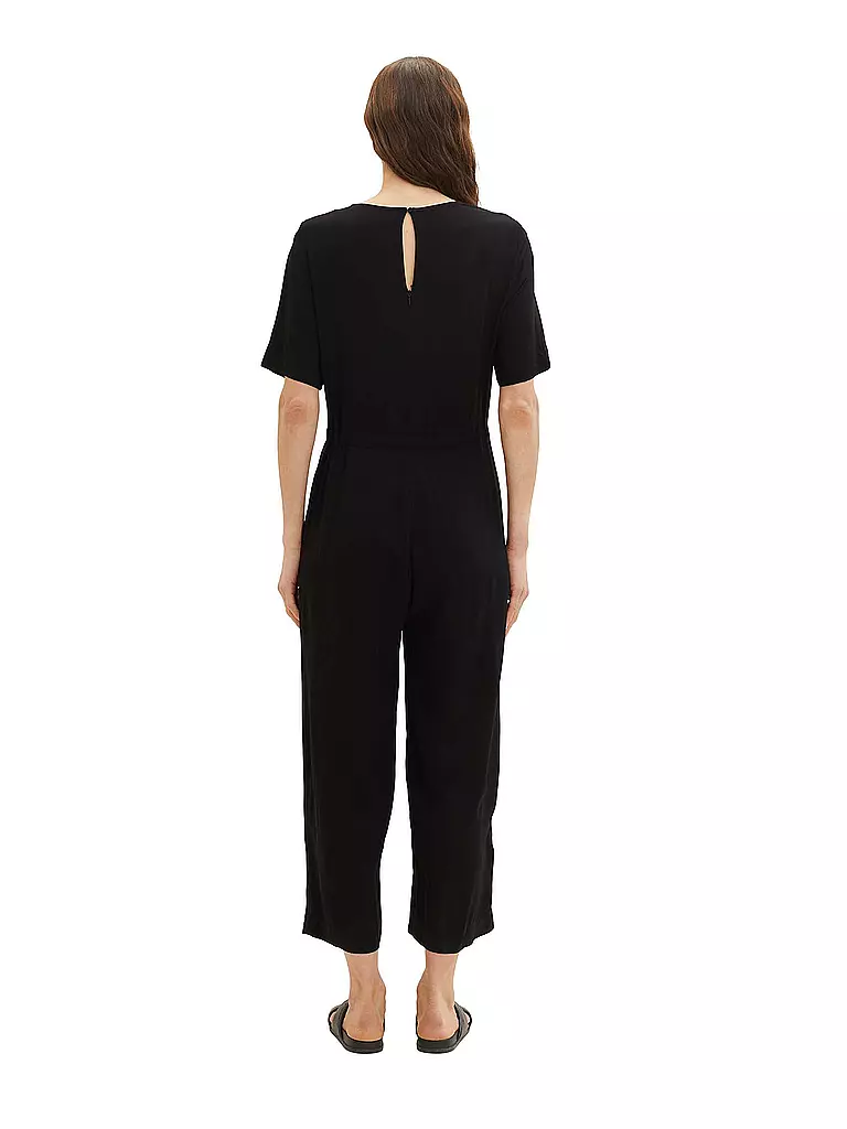 TOM TAILOR | Jumpsuit  | schwarz