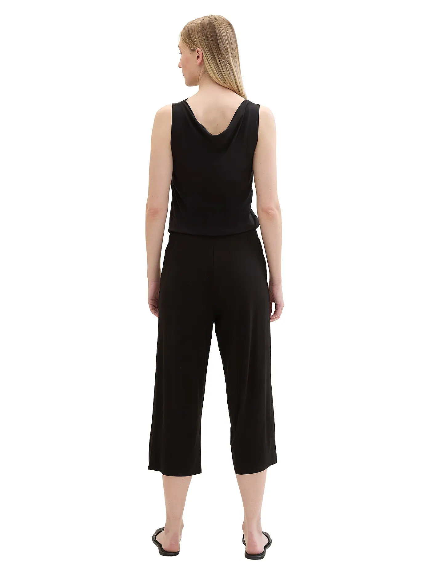 TOM TAILOR | Jumpsuit | schwarz