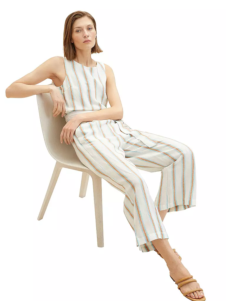 TOM TAILOR | Jumpsuit | creme