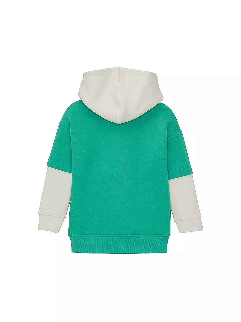 TOM TAILOR | Jungen Kapuzensweater - Hoodie | grün