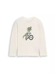 TOM TAILOR | Jungen Langarmshirt  | weiss