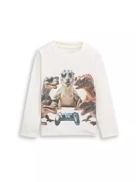 TOM TAILOR | Jungen Langarmshirt  | weiss