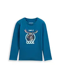 TOM TAILOR | Jungen Langarmshirt  | petrol