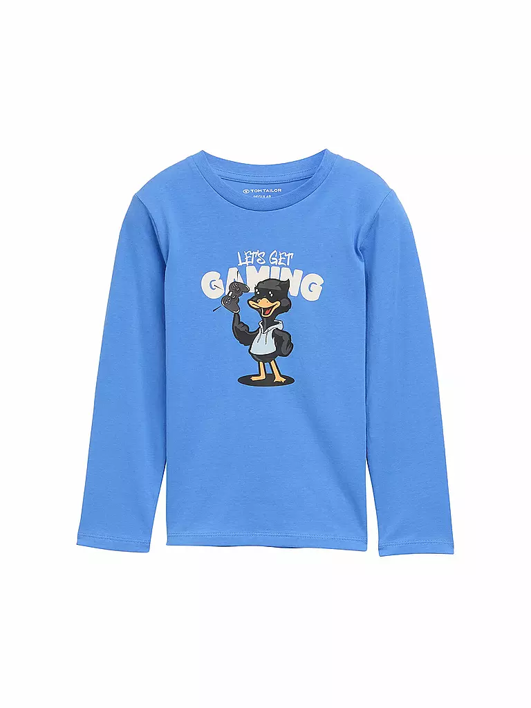 TOM TAILOR | Jungen Langarmshirt  | blau