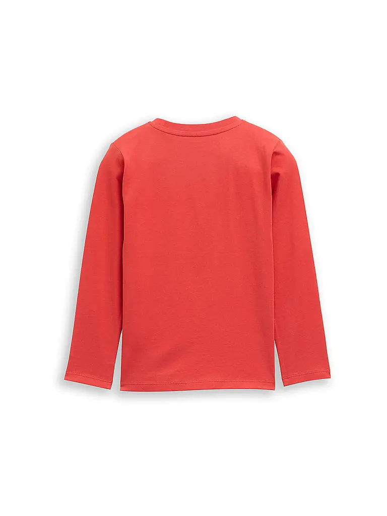 TOM TAILOR | Jungen Langarmshirt  | orange