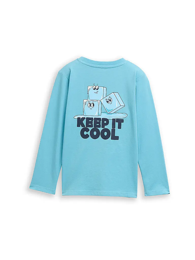TOM TAILOR | Jungen Langarmshirt  | hellblau