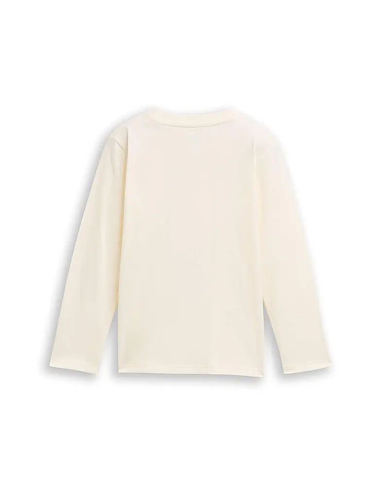 TOM TAILOR | Jungen Langarmshirt  | Weiss
