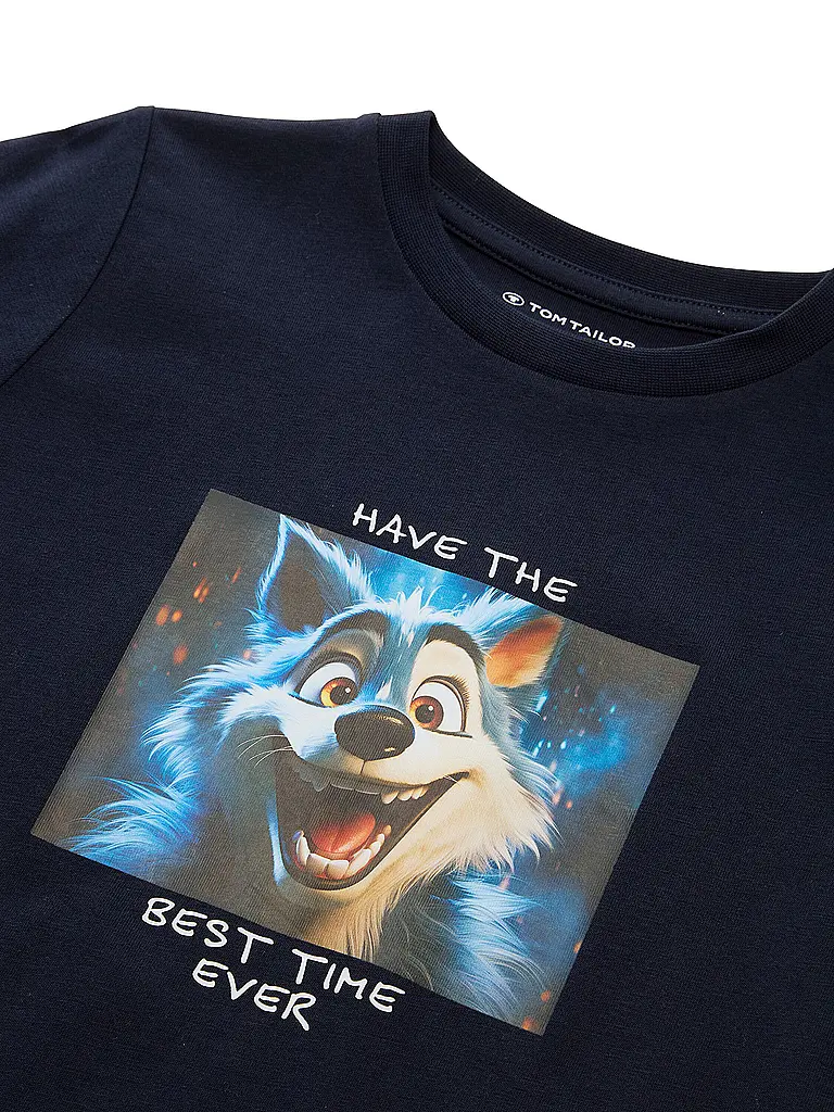 TOM TAILOR | Jungen Langarmshirt  | Dunkelblau