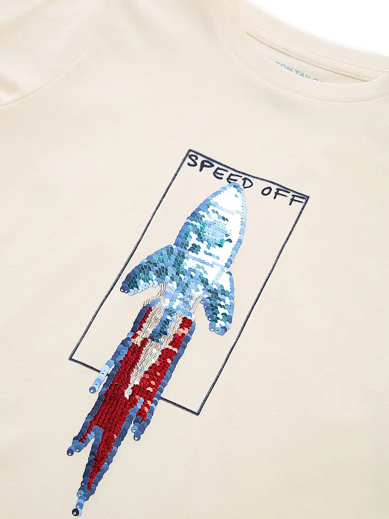 TOM TAILOR | Jungen Langarmshirt  | Weiss