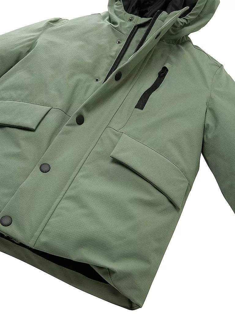 TOM TAILOR | Jungen Parka | hellgrün