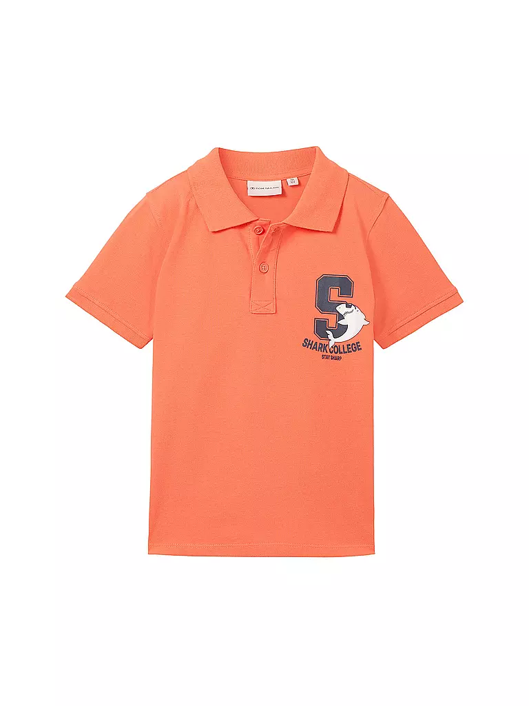 TOM TAILOR | Jungen Poloshirt | orange