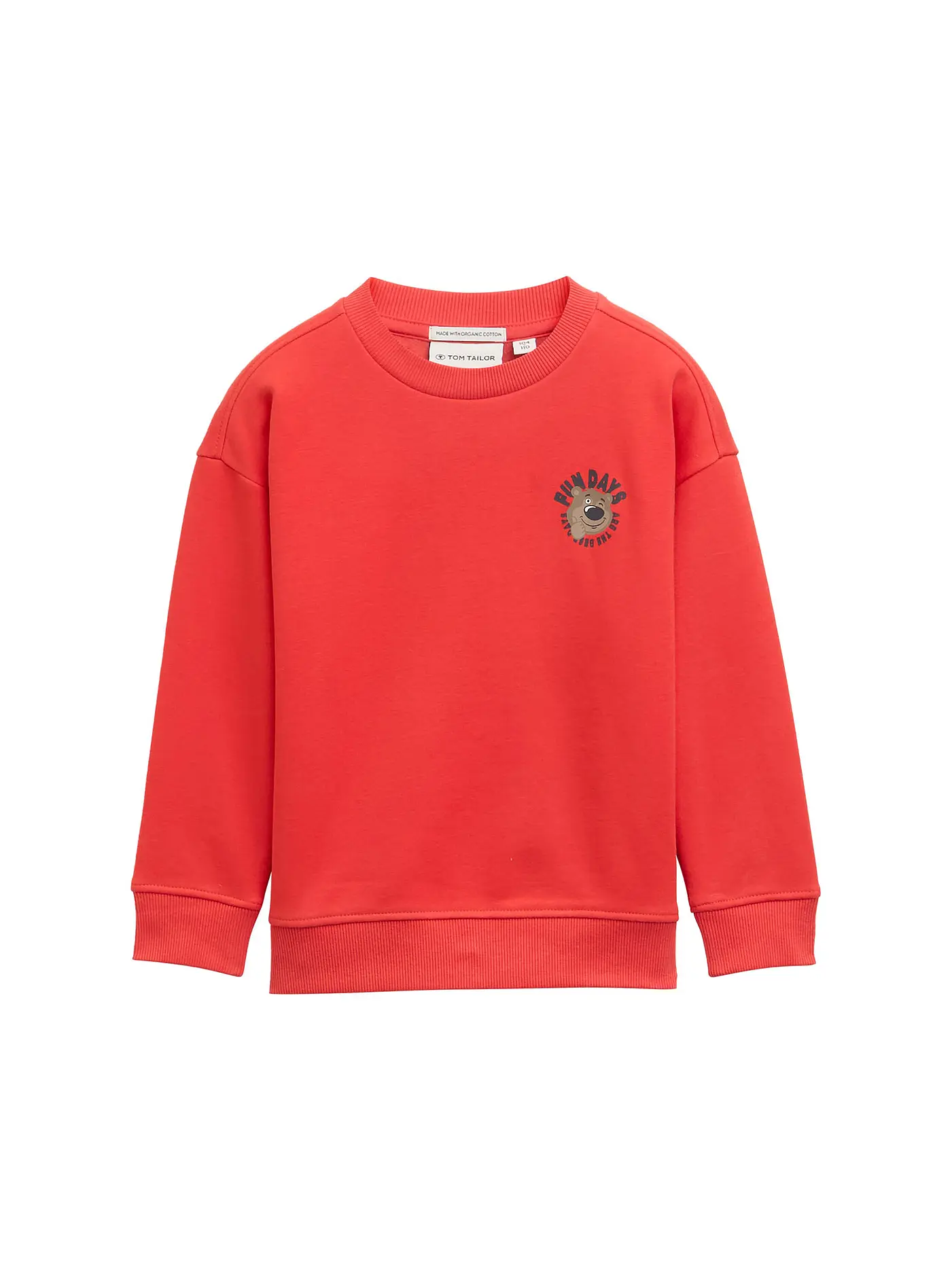 TOM TAILOR | Jungen Sweater  | orange