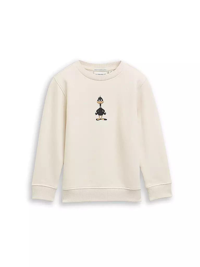 TOM TAILOR | Jungen Sweater  | creme