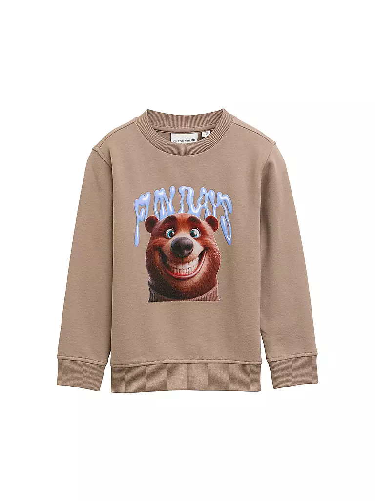 TOM TAILOR | Jungen Sweater  | beige