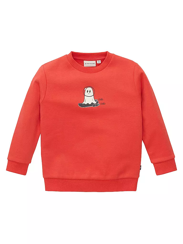 TOM TAILOR | Jungen Sweater | rot