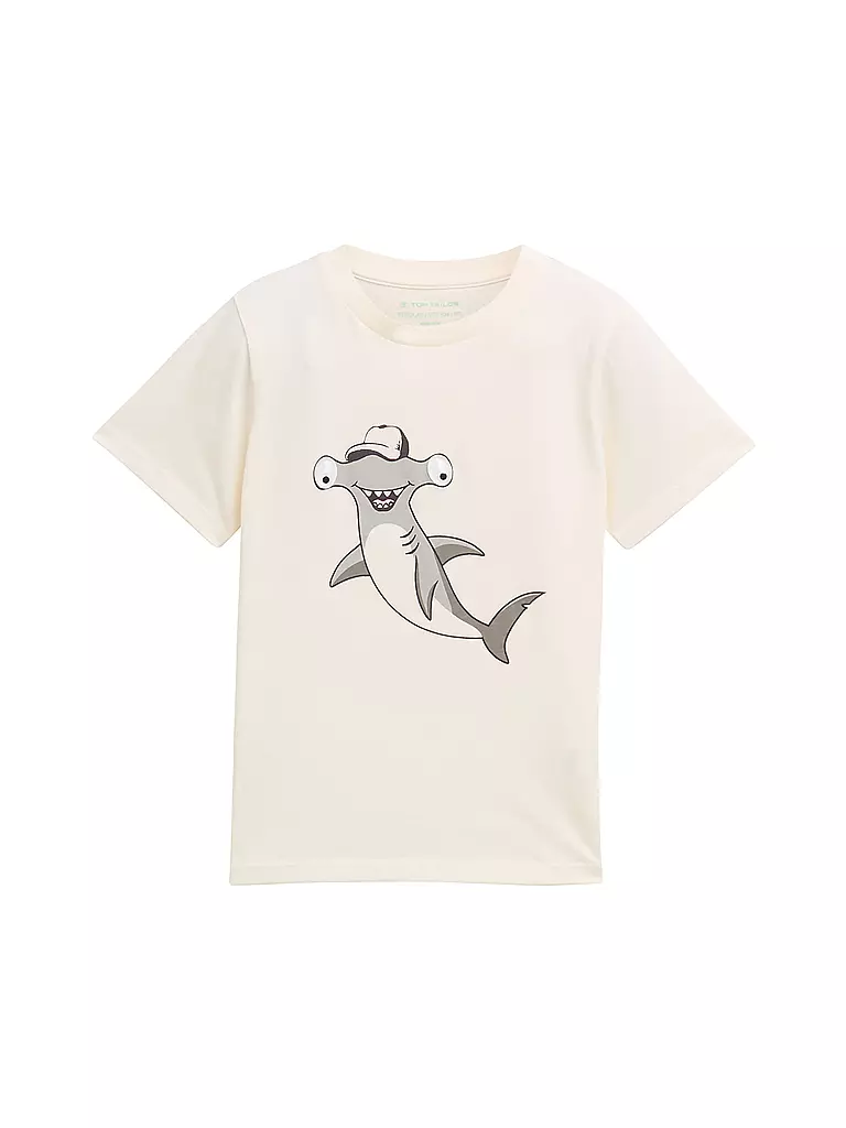 TOM TAILOR | Jungen T-Shirt  | weiss