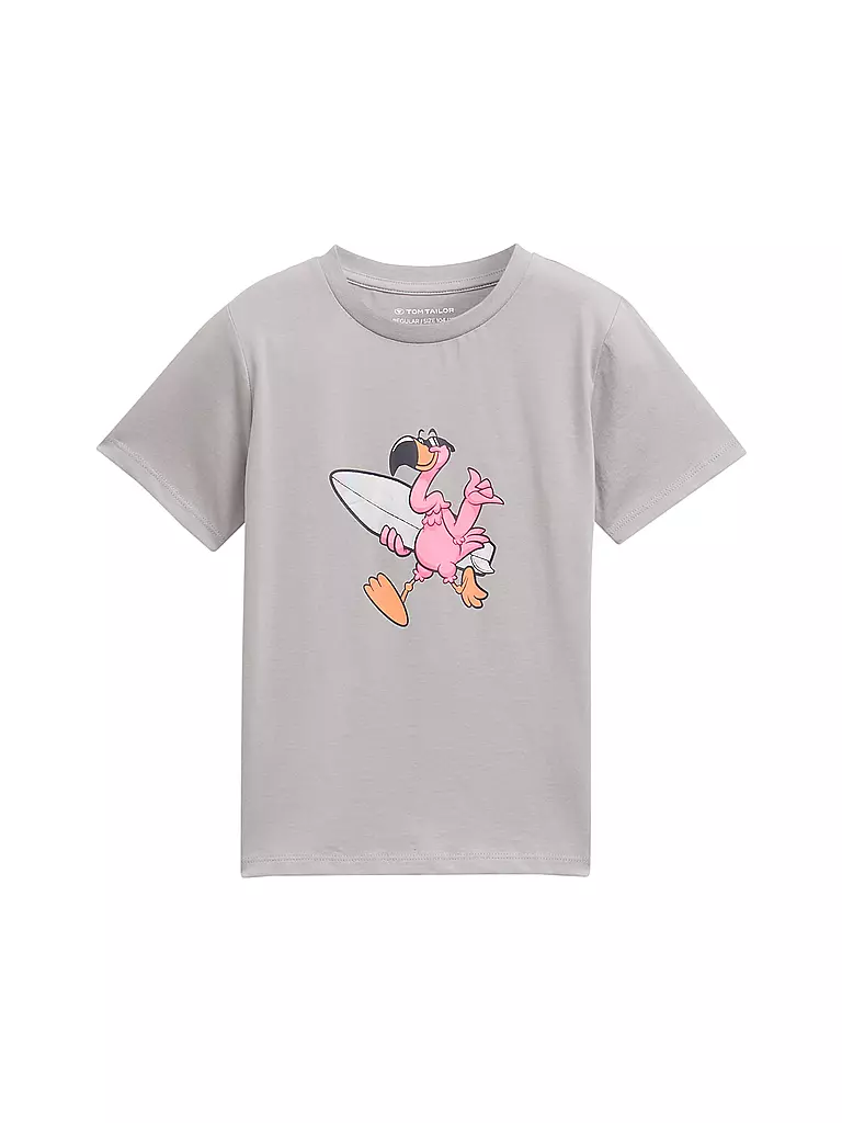 TOM TAILOR | Jungen T-Shirt  | hellgrau