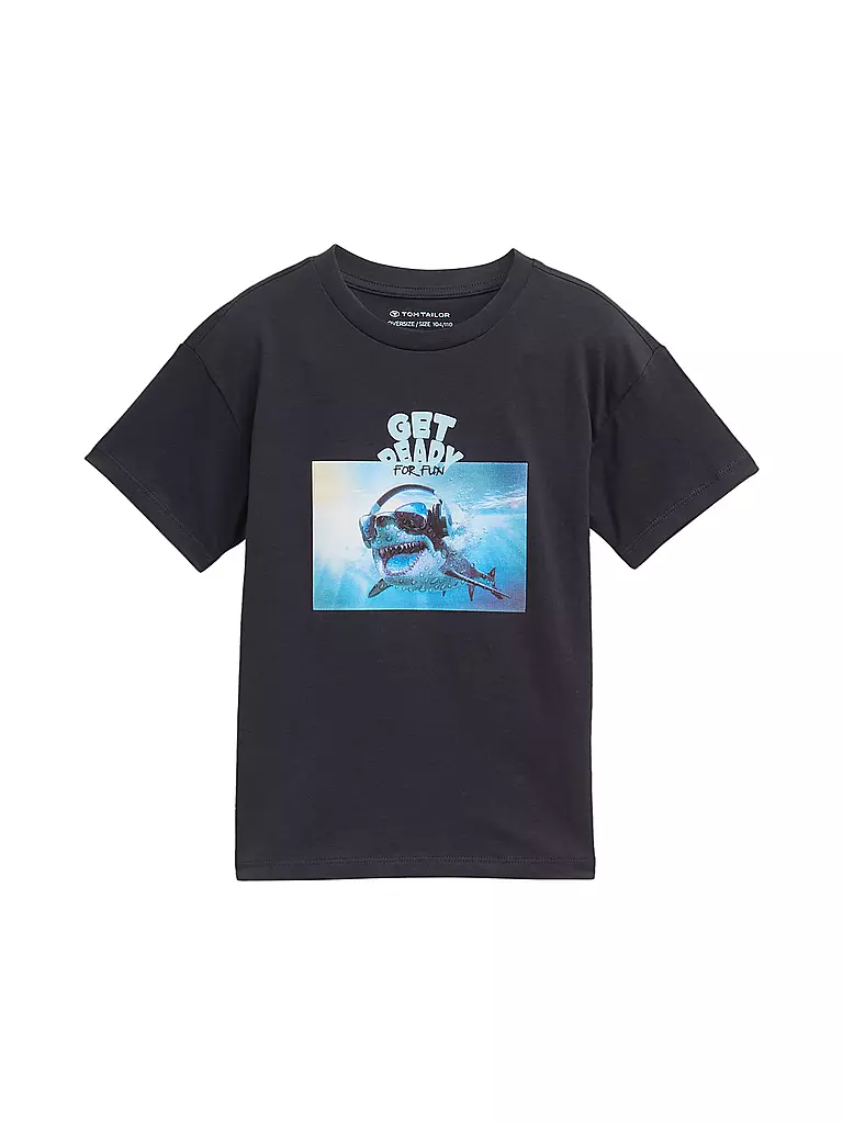 TOM TAILOR | Jungen T-Shirt  | grau