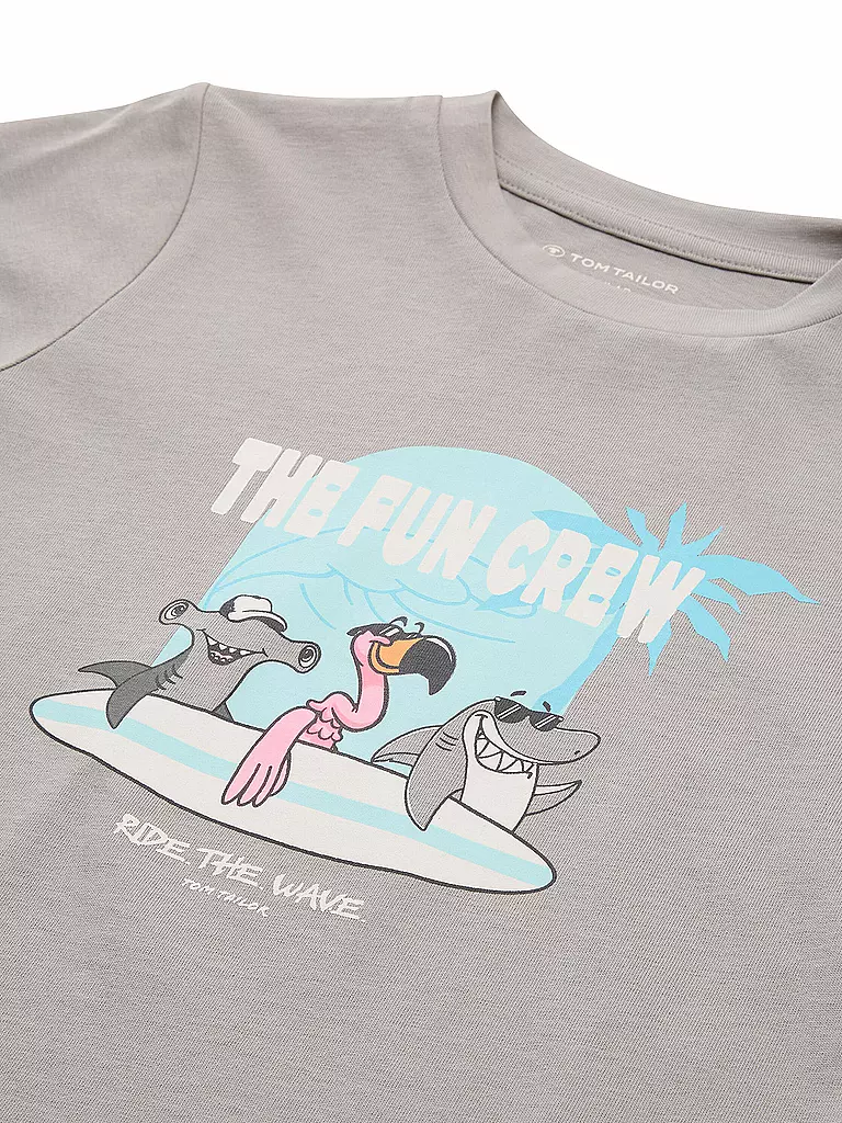 TOM TAILOR | Jungen T-Shirt | grau