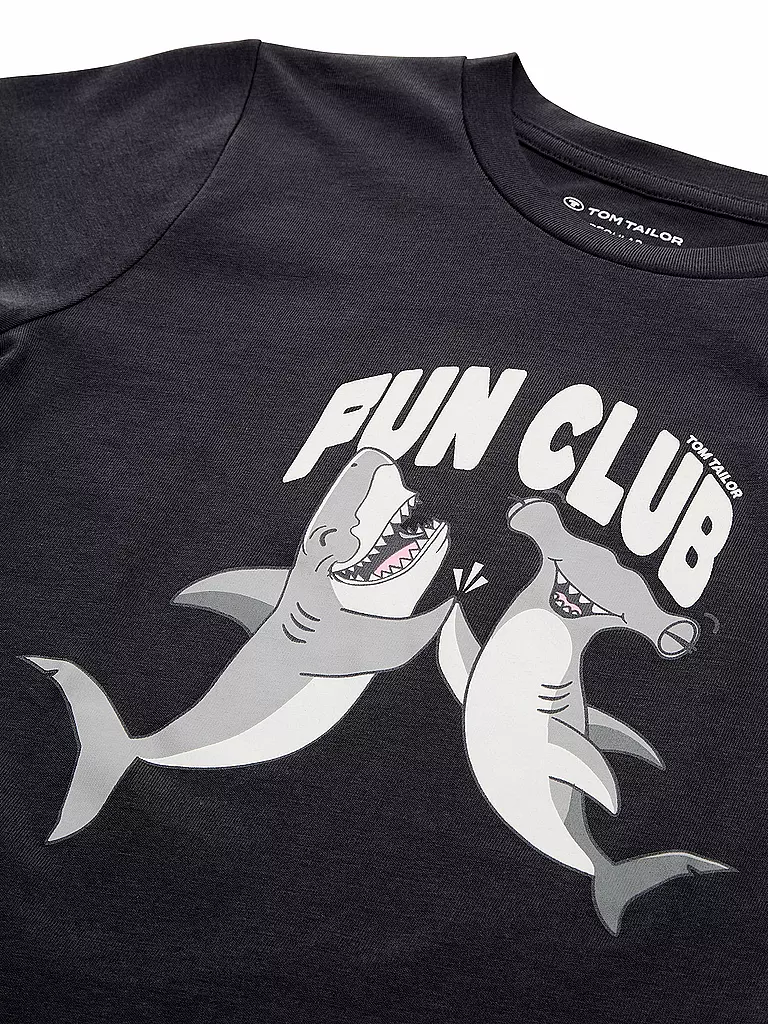 TOM TAILOR | Jungen T-Shirt | hellgrau