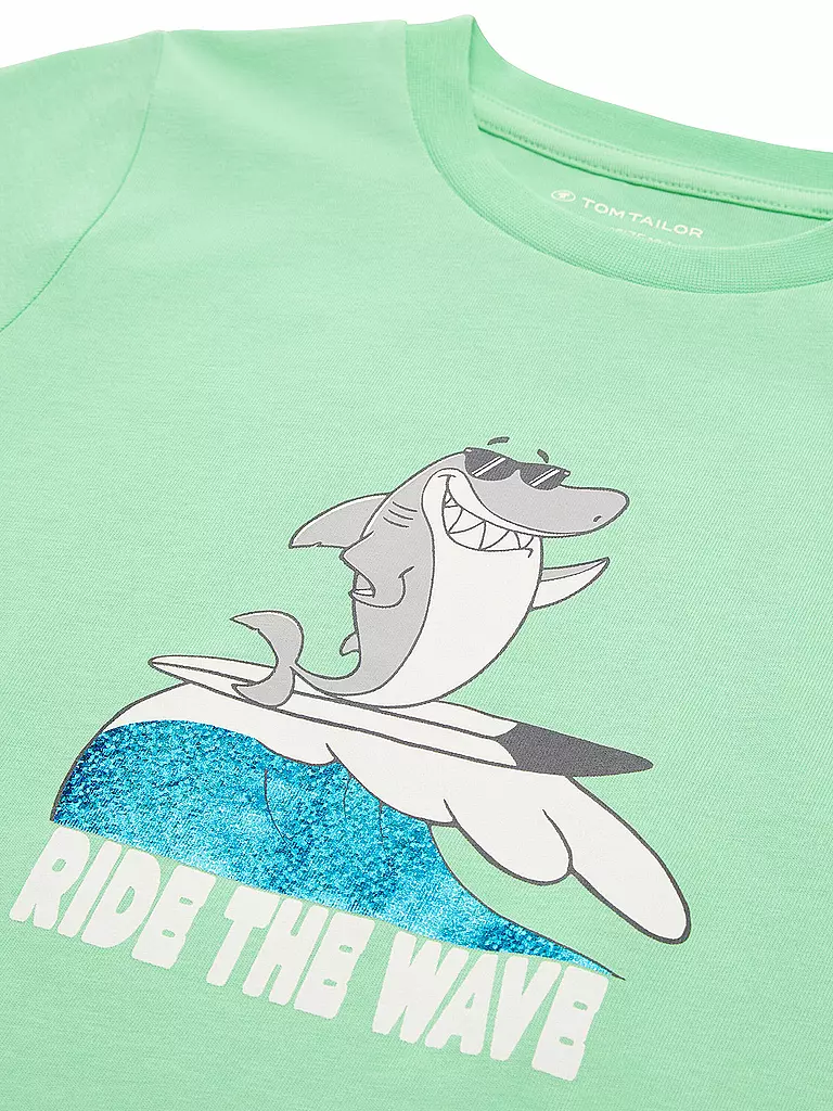 TOM TAILOR | Jungen T-Shirt | hellgrau