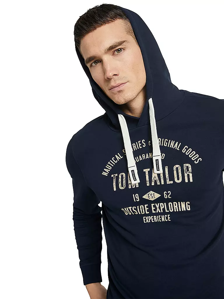 TOM TAILOR | Kapuzensweater - Hoodie  | blau