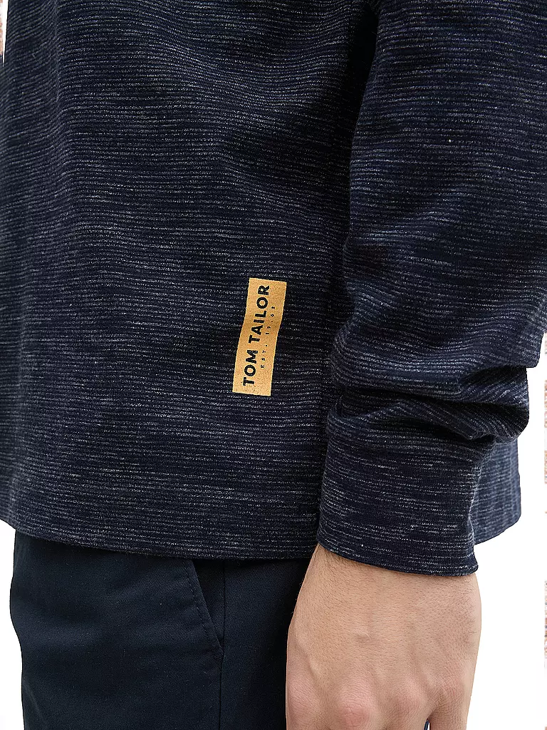 TOM TAILOR | Kapuzensweater - Hoodie | blau