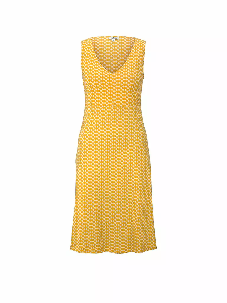 TOM TAILOR | Kleid | gelb