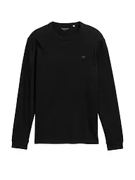 TOM TAILOR | Langarmshirt  | schwarz