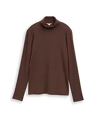 TOM TAILOR | Langarmshirt  | Braun