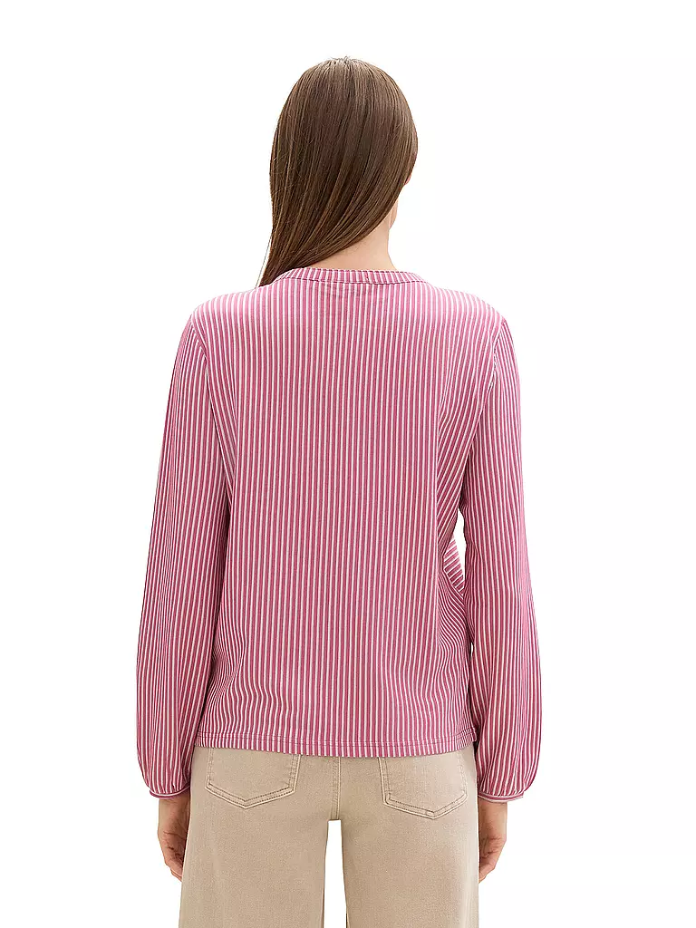 TOM TAILOR | Langarmshirt  | Pink