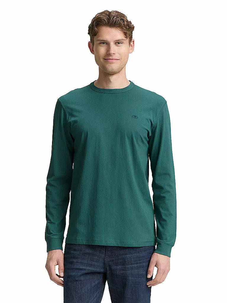TOM TAILOR | Langarmshirt  | grün