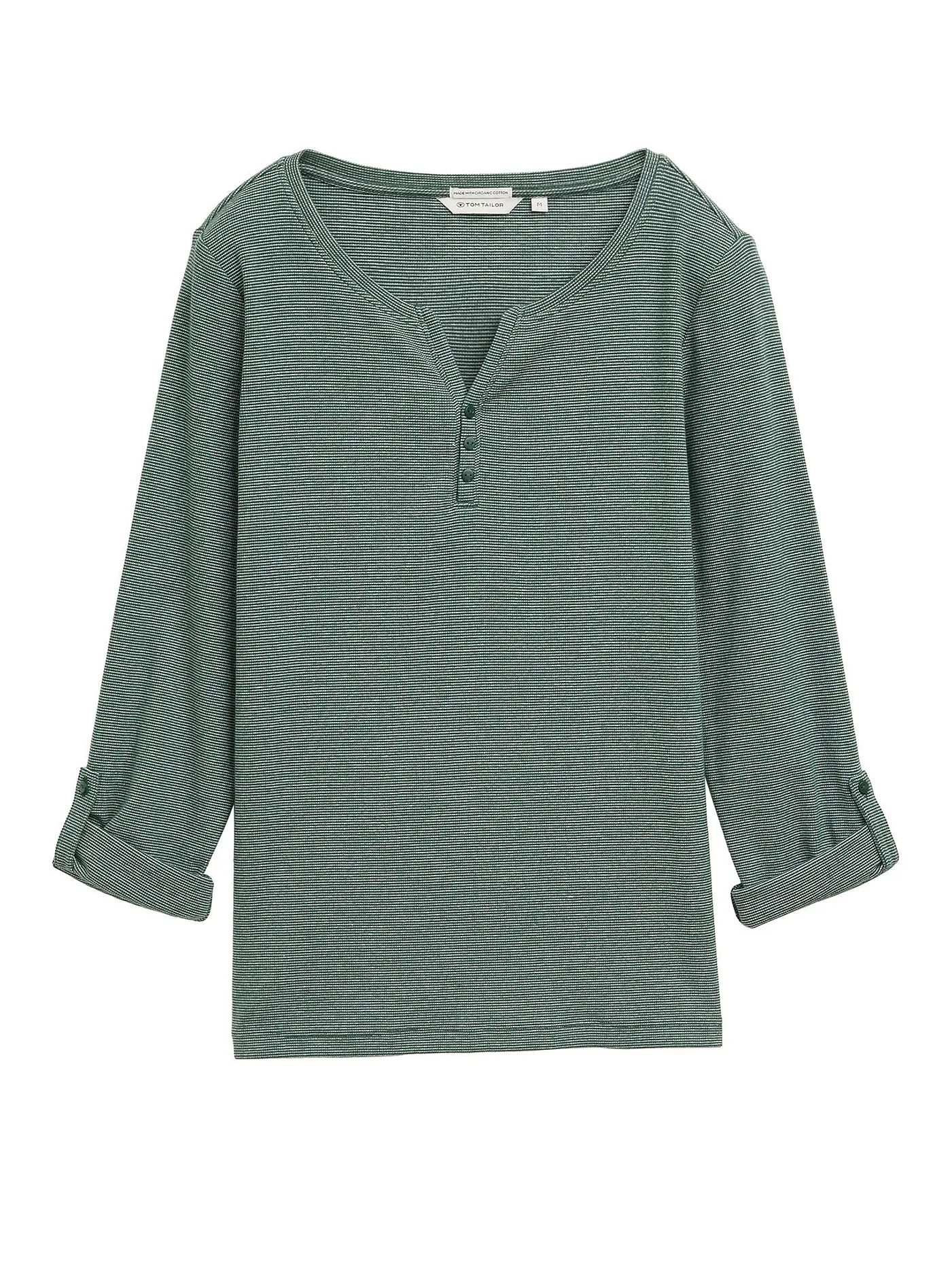 TOM TAILOR | Langarmshirt | grün
