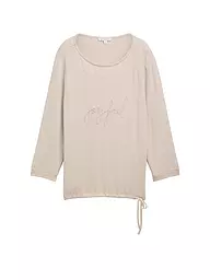 TOM TAILOR | Langarmshirt | beige