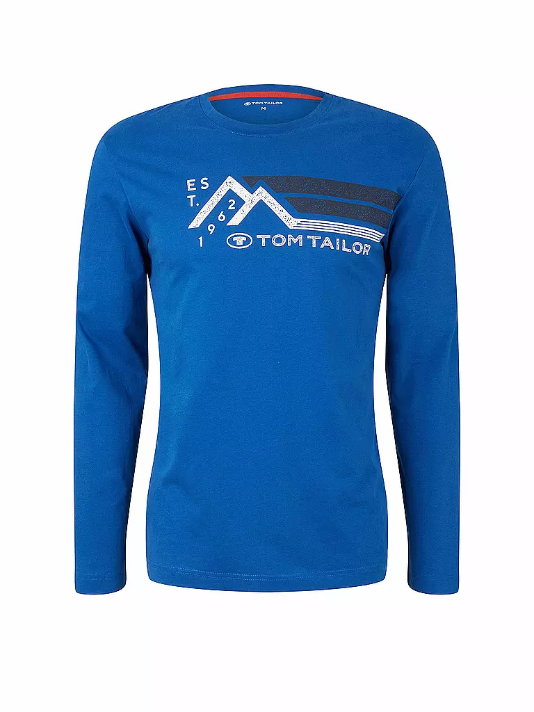 TOM TAILOR | Langarmshirt | blau
