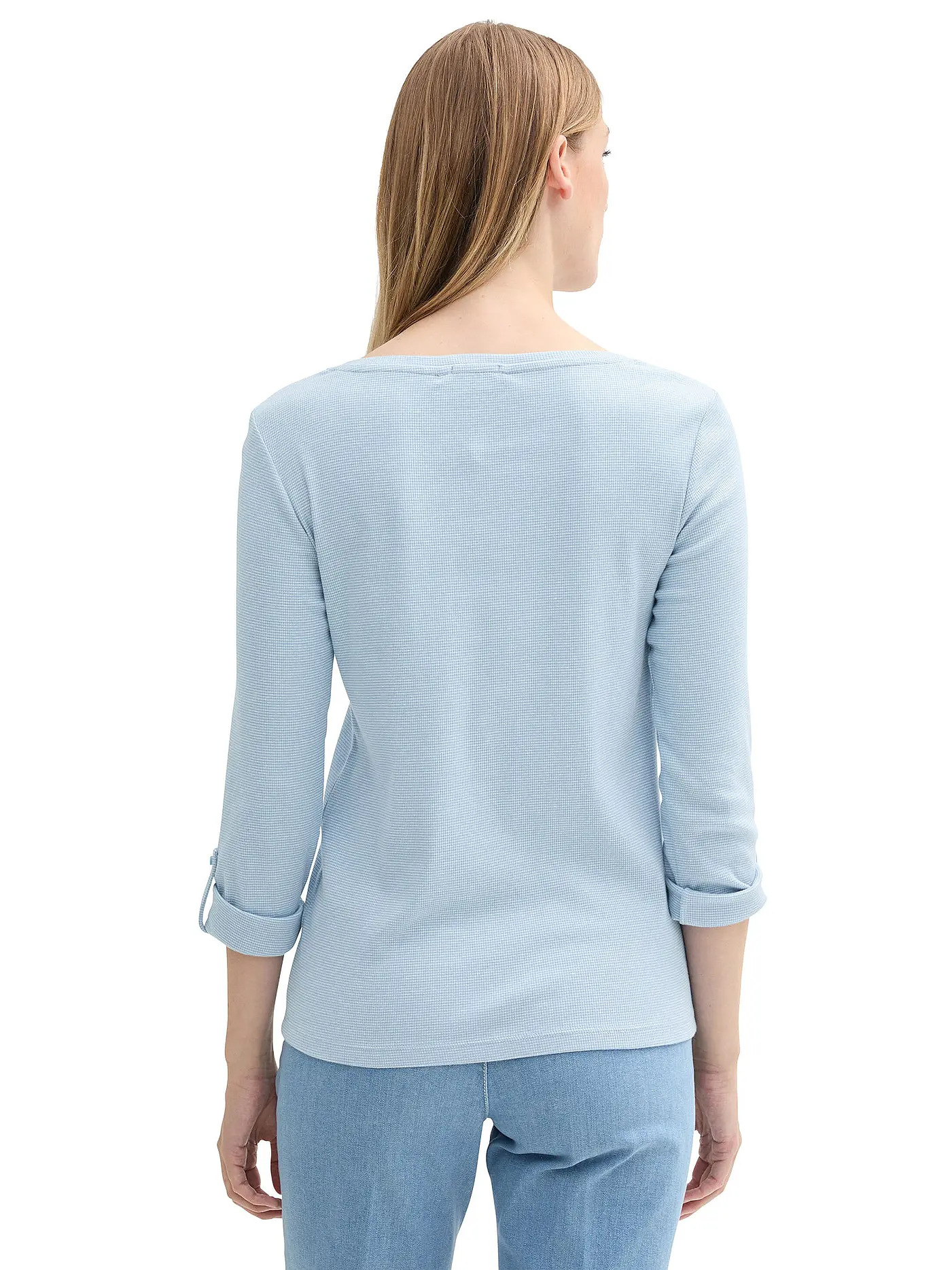 TOM TAILOR | Langarmshirt | hellblau