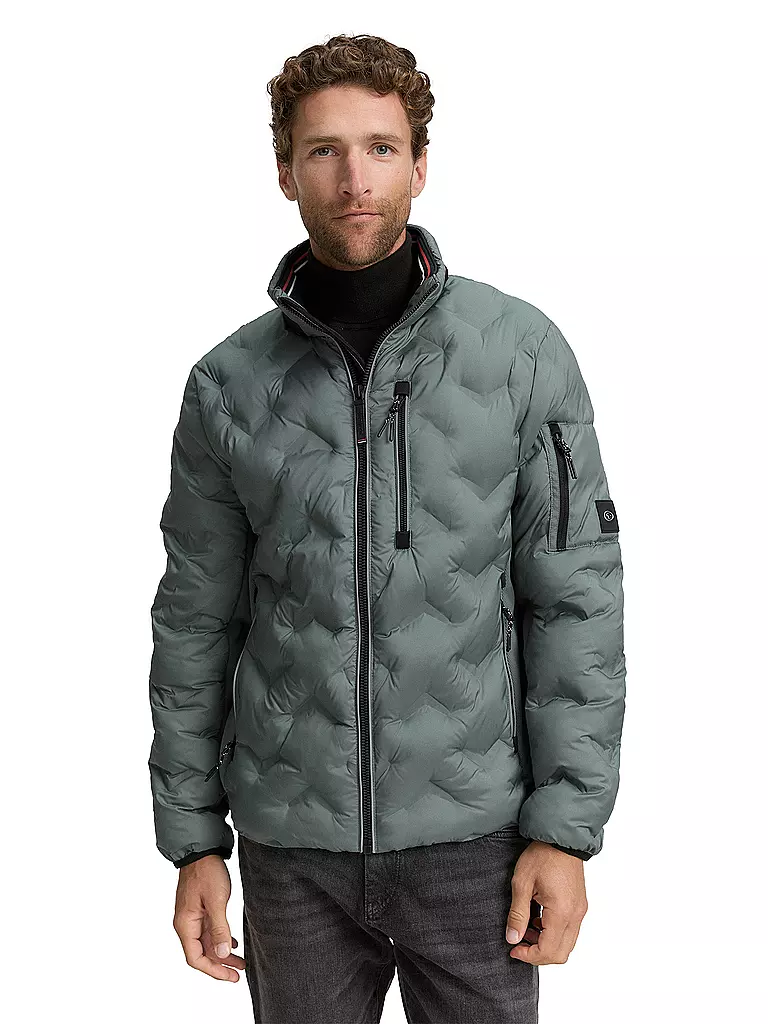 TOM TAILOR | Leichtsteppjacke | grün