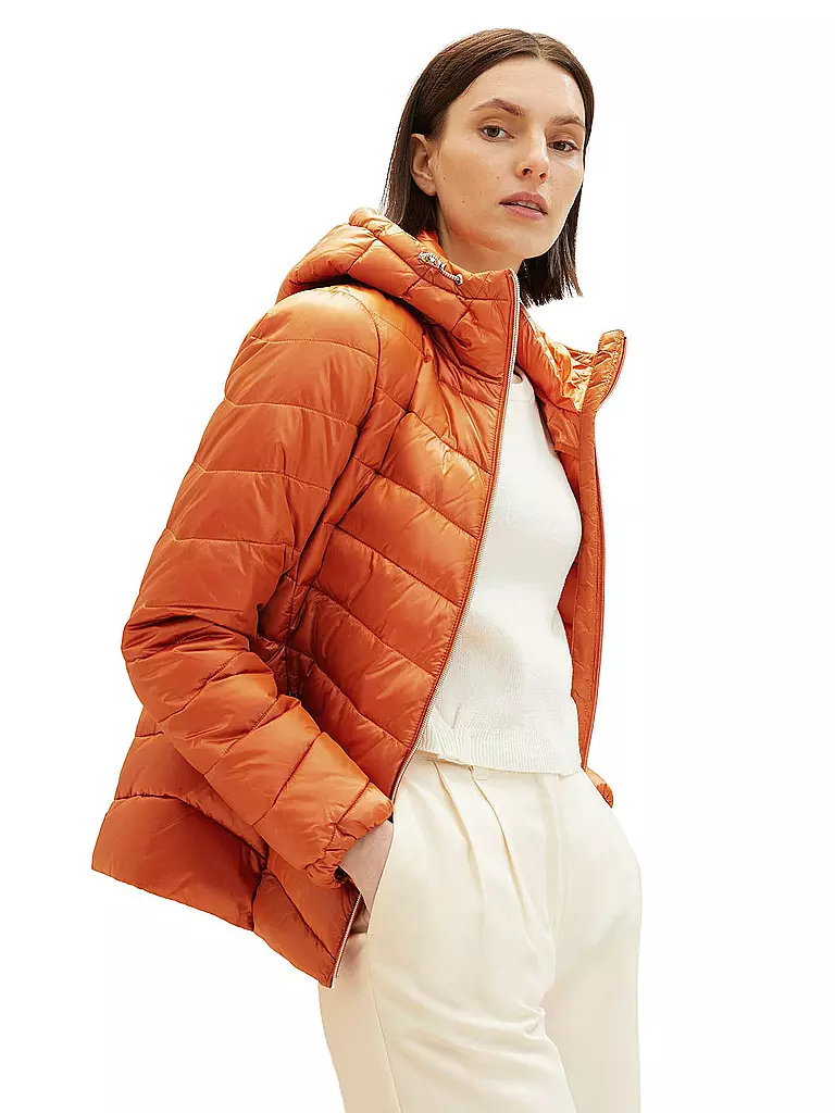 TOM TAILOR | Leichtsteppjacke | orange