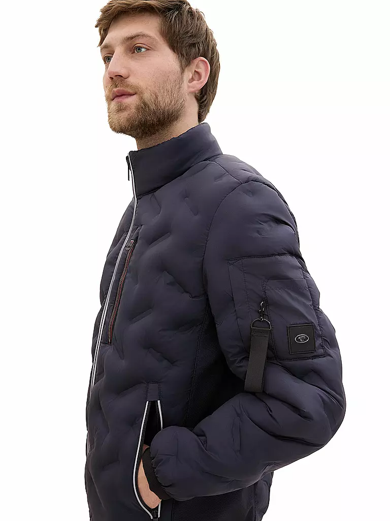 TOM TAILOR | Leichtsteppjacke | schwarz