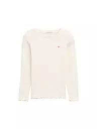 TOM TAILOR | Mädchen Langarmshirt  | weiss