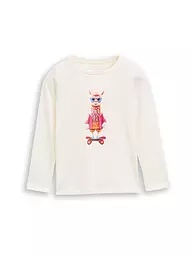 TOM TAILOR | Mädchen Langarmshirt  | weiss