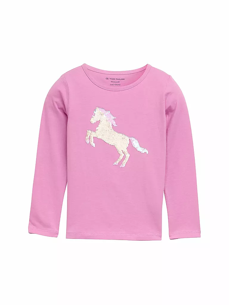 TOM TAILOR | Mädchen Langarmshirt  | pink