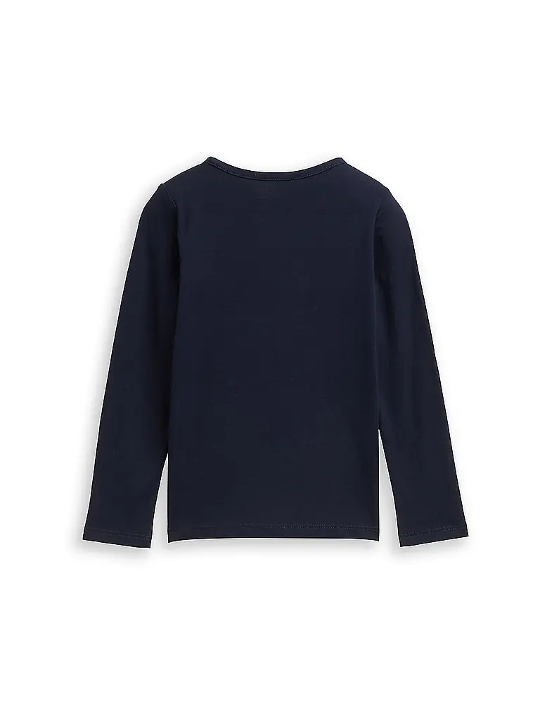 TOM TAILOR | Mädchen Langarmshirt  | Dunkelblau