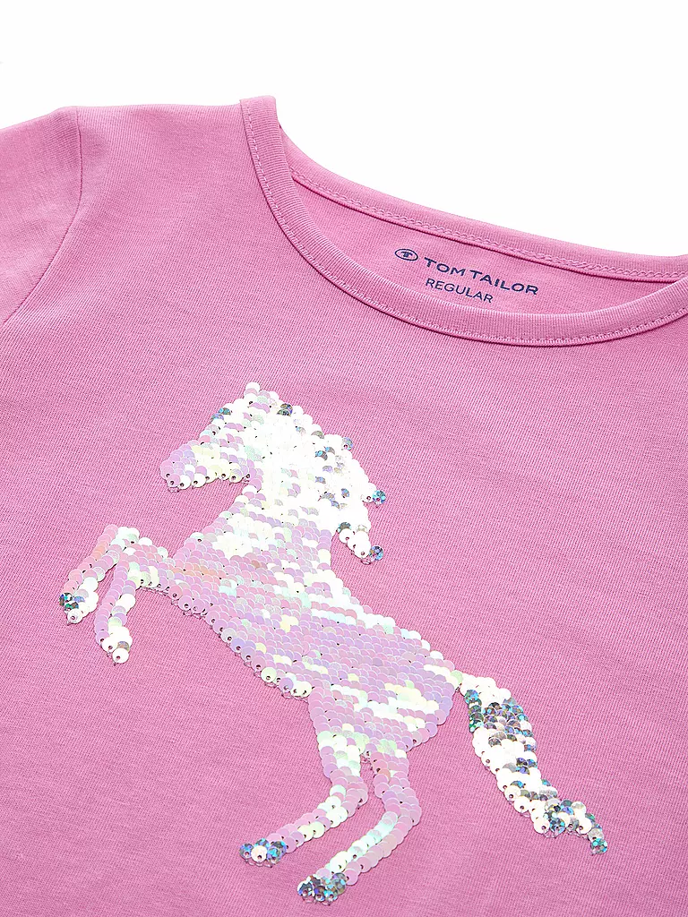 TOM TAILOR | Mädchen Langarmshirt  | pink